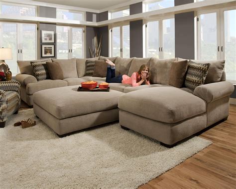 oversized sectional sofas